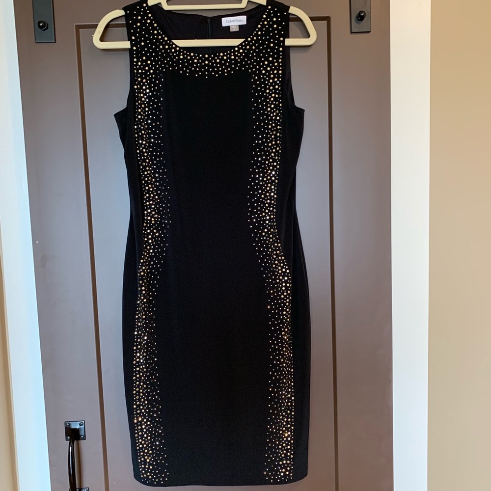Calvin Klein Beaded Party Dress